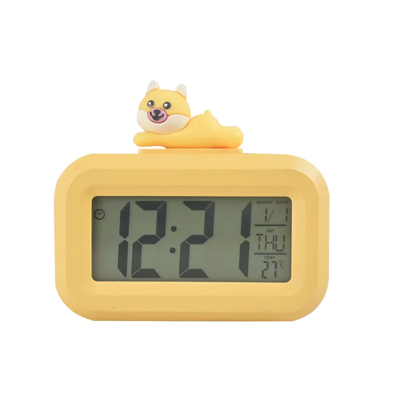 Cute LCD Student Alarm Clock model LW2108K